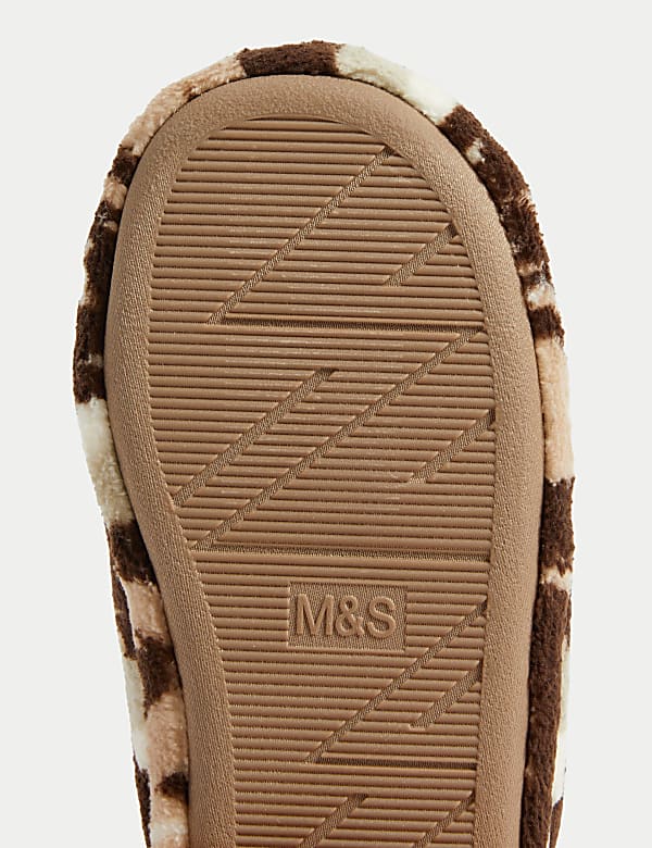 Kids' Camo Print Slipper Boots (4 Small - 7 Large) - DE