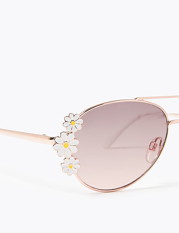 Kids' Daisy Aviator Sunglasses