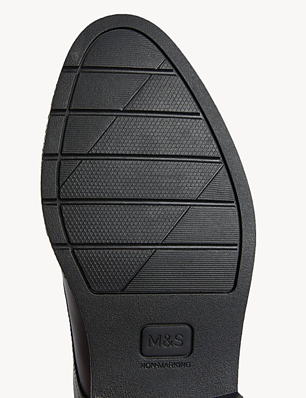 Kids' Leather Lace School Shoes (2½ - 9 Large) - IT