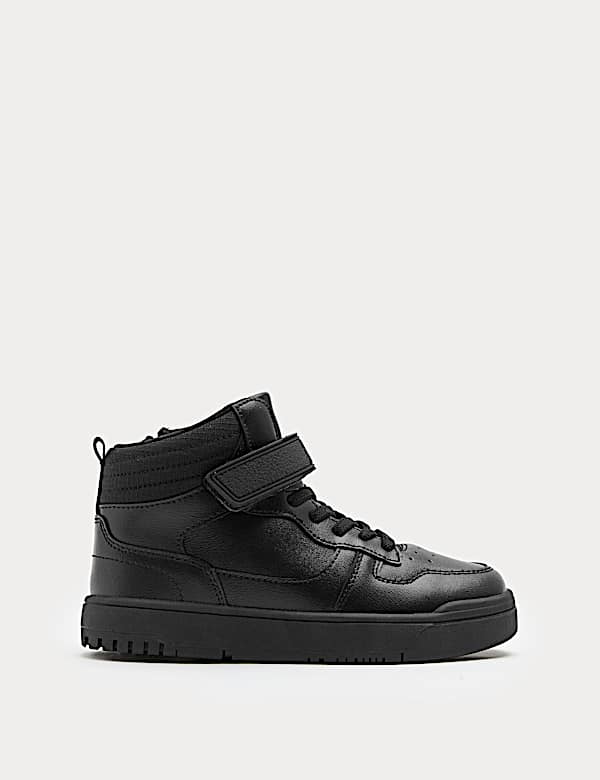 Chaussures montantes enfant en cuir, id&eacute;ales pour l&rsquo;&eacute;cole (du 25,5 au 34,5) - CA