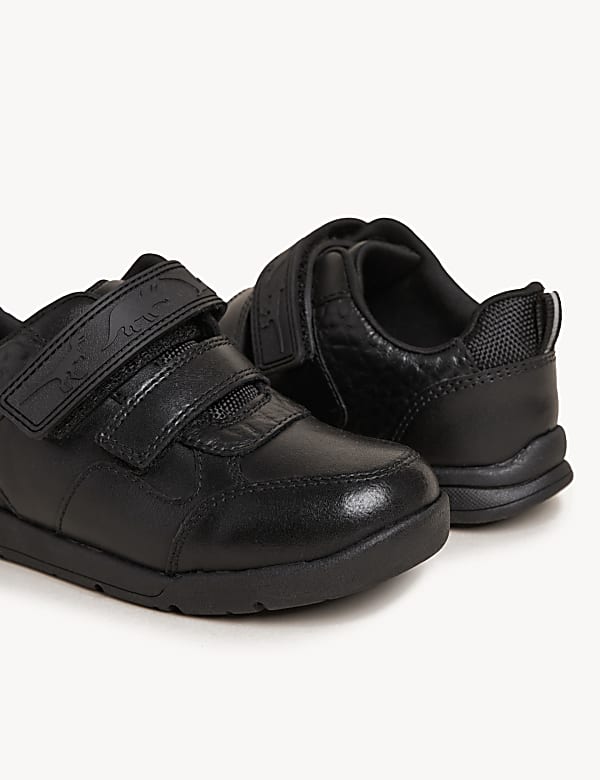 Kids' Leather School Shoes (8 Small - 2 Large) - JE