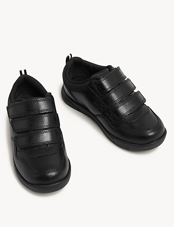 Kids' Leather School Shoes (8 Small - 2 Large) - JE