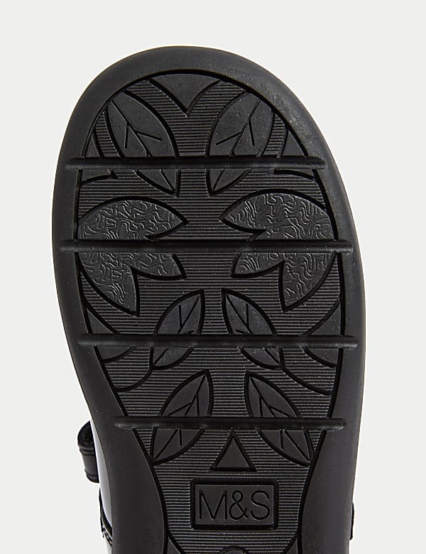 Kids Patent Leather School Shoes (8 Small - 1 Large) - LV