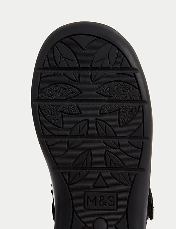 Kids' Patent Leather Glitter School Shoes (8 Small - 2 Large) - JP