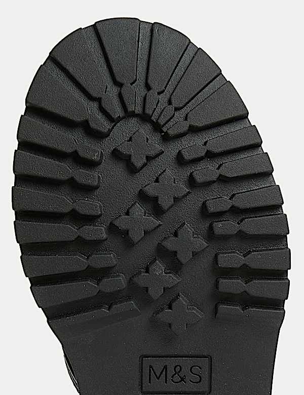 נעליים ליום יום לילדים מעור בגימור מבריק (8 סמול - 2 לארג') - IL