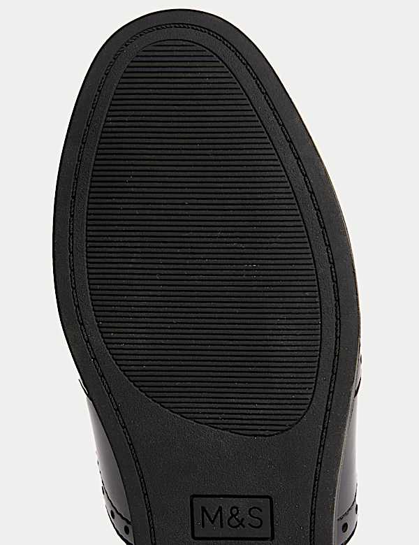 Kids' Leather School Shoes (13 Small - 7 Large) - VN