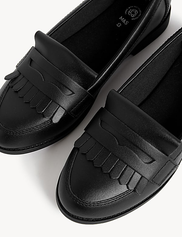Kids' Leather School Loafers (13 Small - 7 Large) - BE