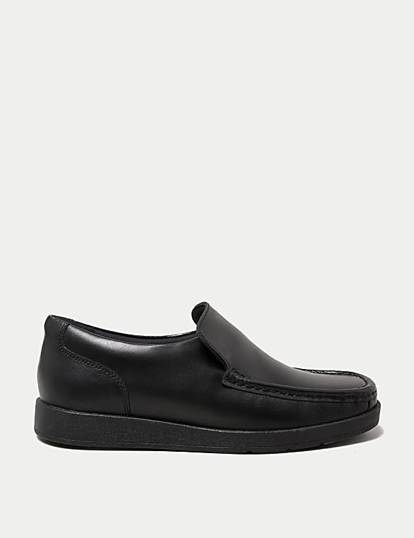 Kids' Leather Slip-on Loafer School Shoes (13 Small - 9 Large) - SG