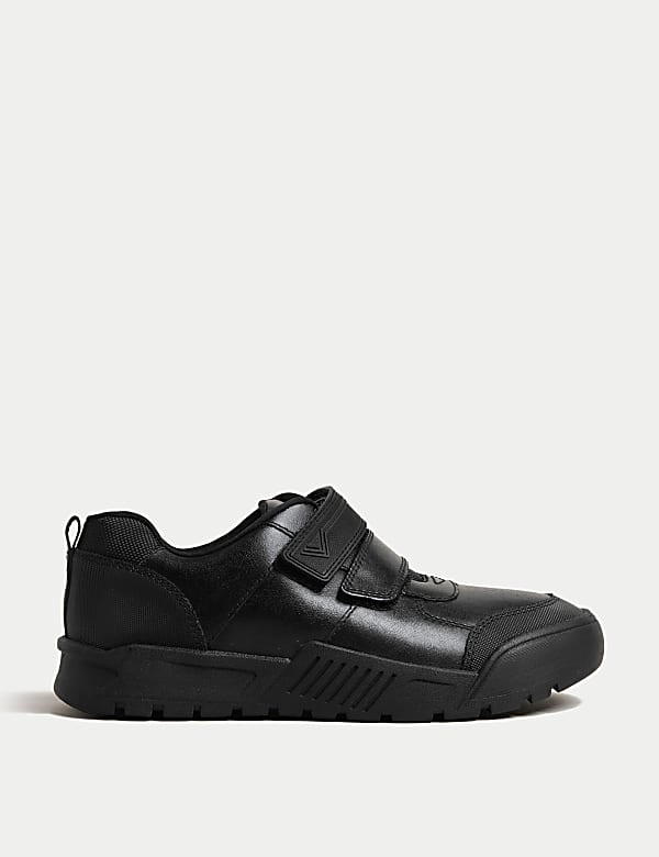 Black school sneakers top