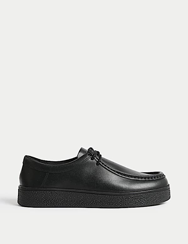 Kids' Leather School Shoes (13 Small - 9 Large) - NZ
