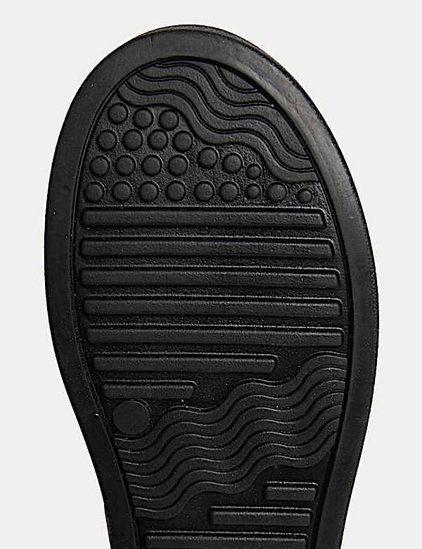 Kids' Leather Side Zip School Shoes (13 Small-9 Large) - CN