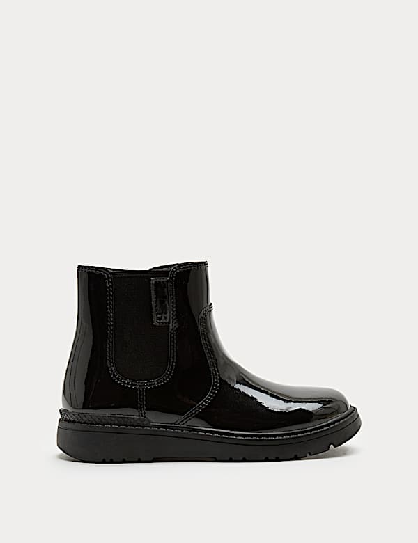 Bottines Chelsea enfants en cuir, id&eacute;ales pour l&rsquo;&eacute;cole (du 25,5 au 34,5) - BE