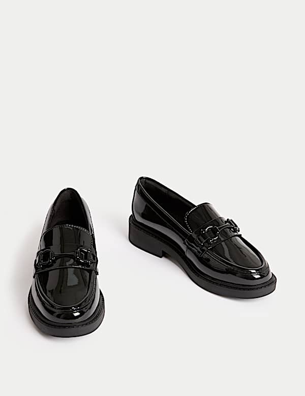 Kids' Patent Freshfeet™ School Shoes (13 Small - 7 Large) - RS