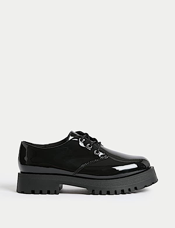 Kids' Leather School Shoes (13 Small - 7 Large) - RO