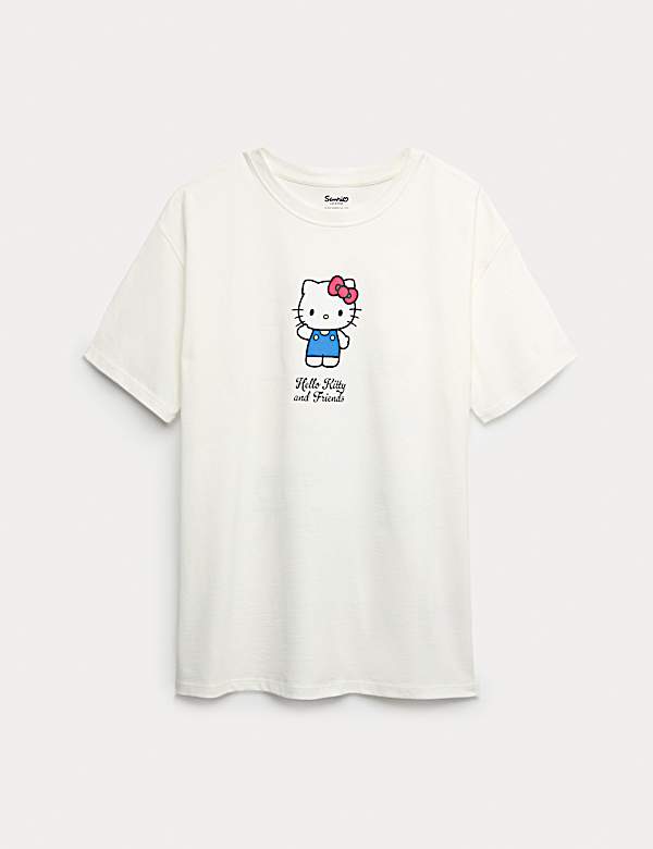 Pure Cotton Hello Kitty™ Graphic T-Shirt (2-16 Yrs) - DE
