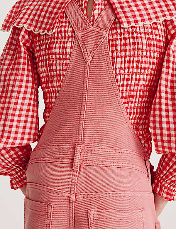 Ogrodniczki z beczkową nogawką 100% bawełny (2&ndash;16 lat) - PL