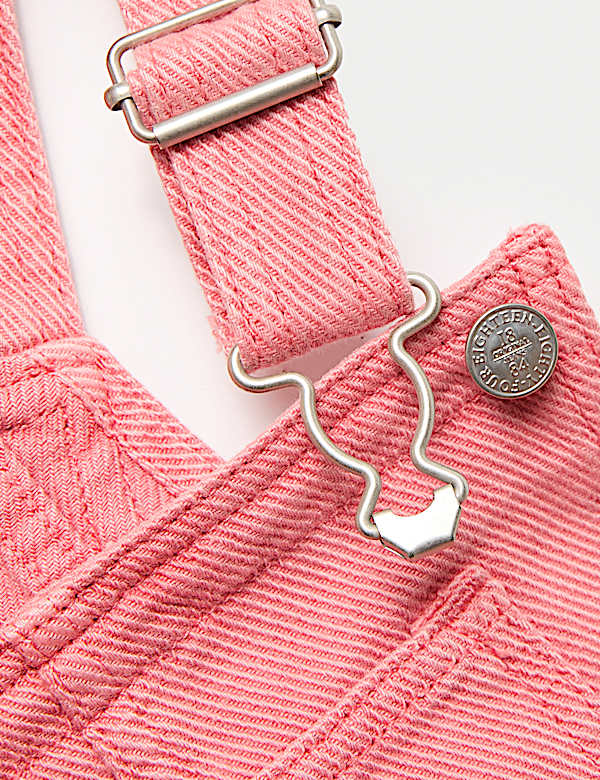 Ogrodniczki z beczkową nogawką 100% bawełny (2&ndash;16 lat) - PL