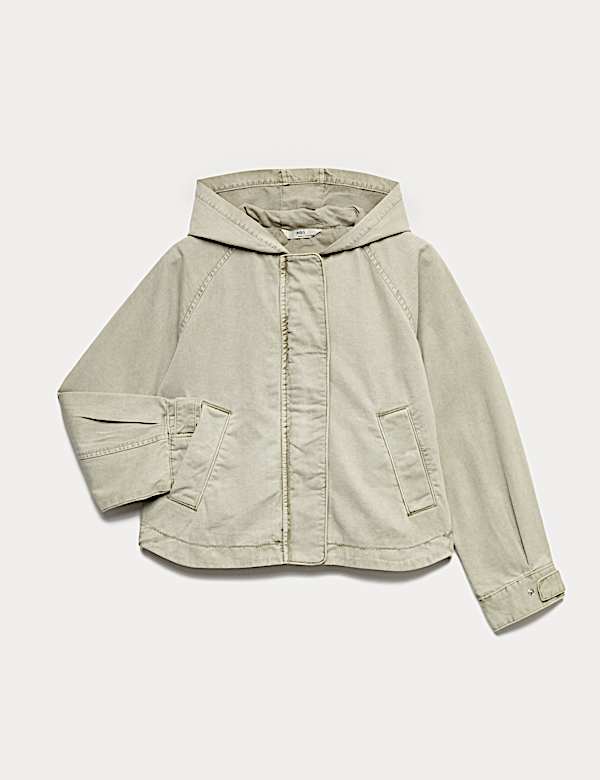 Parka con capucha 100 % algod&oacute;n (6-16 a&ntilde;os) - ES