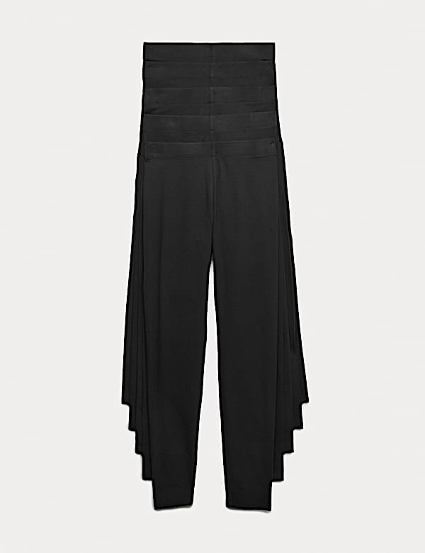 5pk Cotton Rich Leggings (6-16 Yrs) - TW