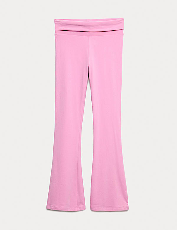 Cotton Rich Flared Leggings (6-16 Yrs) - PT