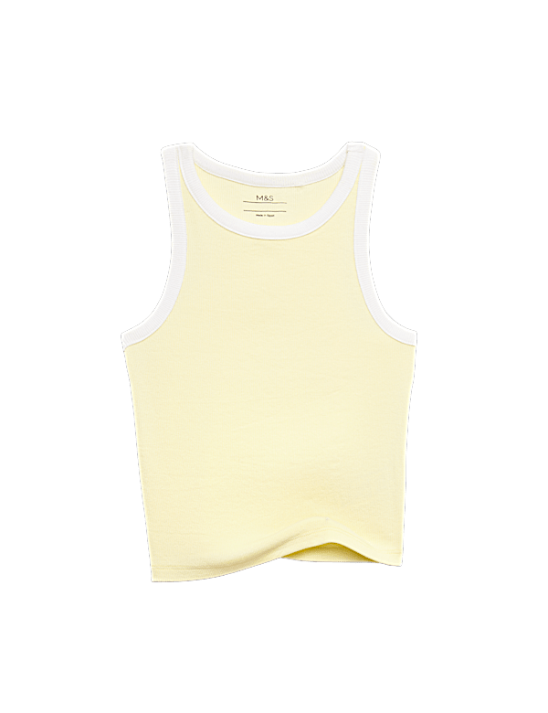 Cotton Rich Vest Top (6-16 Yrs)