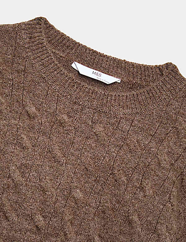 Jersey de punto trenzado (6-16 a&ntilde;os) - US