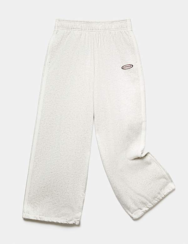 Cotton Rich Wide Leg Joggers (6-16 Yrs)