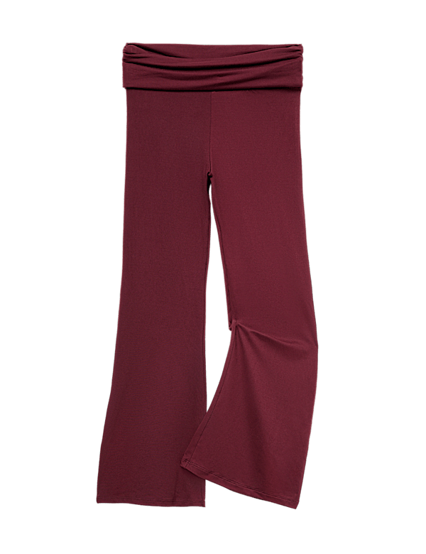 Soft Touch Ruched Side Kickflare Leggings (6-16 Yrs)