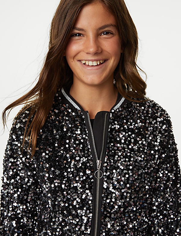 Sequin Bomber (6-16 Yrs)