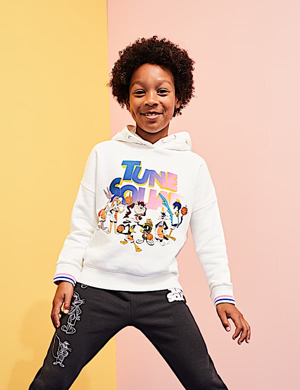 Space Jam: A New Legacy™ Cotton Hoodie (6-16 Yrs)