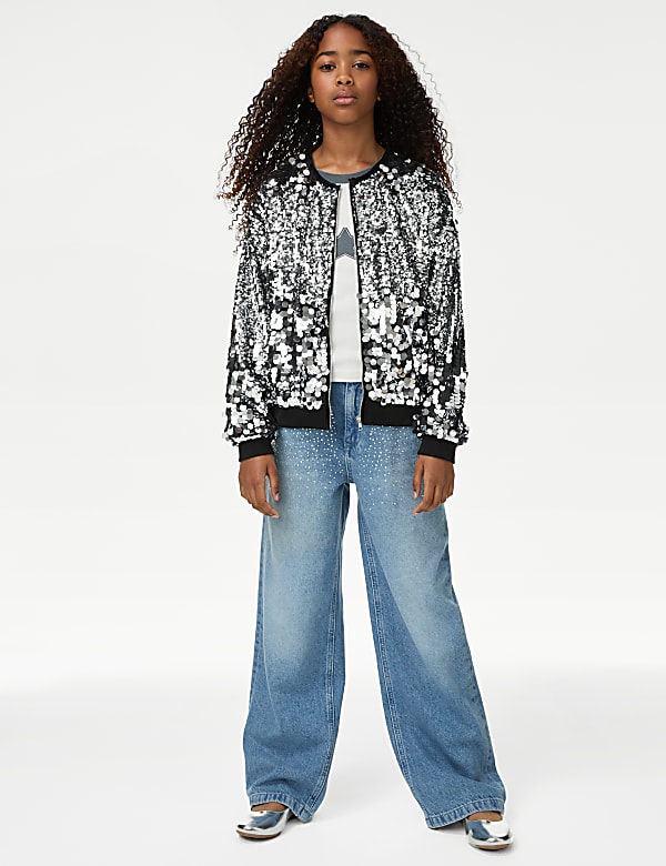 Sequin Bomber (6-16 Yrs)