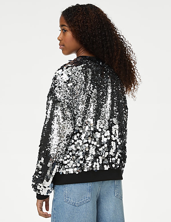 Sequin Bomber (6-16 Yrs)