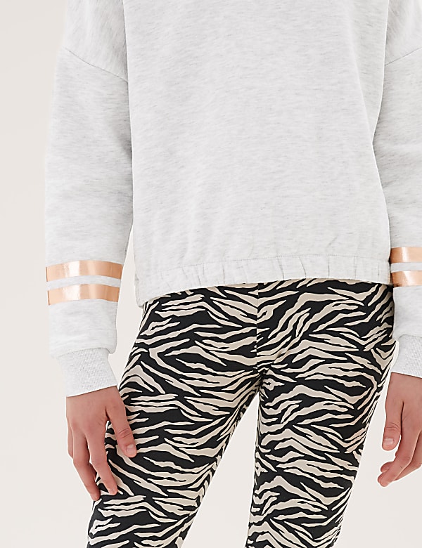 Cotton Rich Long Sleeve Hoodie (6-16 Yrs)