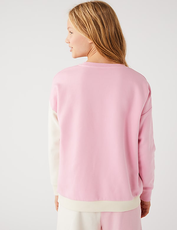Cotton Rich New York Slogan Sweatshirt