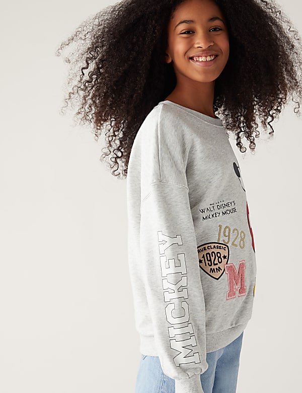 Cotton Rich Mickey Mouse™ Sweatshirt