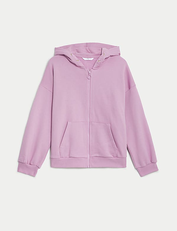 Cotton Rich Zip Hoodie (6-16 Yrs)