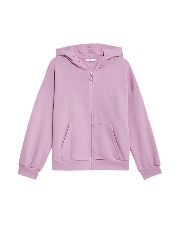 Cotton Rich Zip Hoodie (6-16 Yrs)