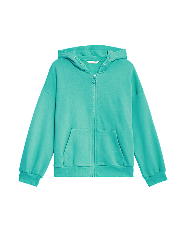 Cotton Rich Zip Hoodie (6-16 Yrs)