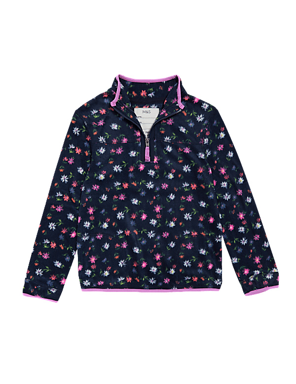 The Floral-Print Recycled Fleece (2-16 Yrs)