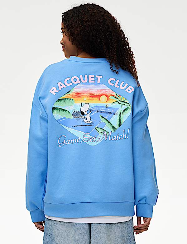 Cotton Rich Snoopy&trade; Sweatshirt (6-16 Yrs) - JP