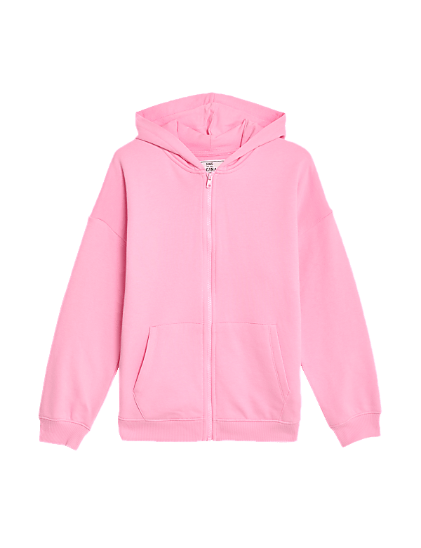 Cotton Rich Zip Hoodie (6-16 Yrs)