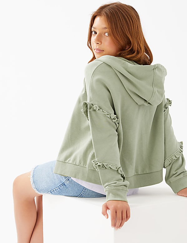 Cotton Rich Zip Hoodie (6 Yrs)