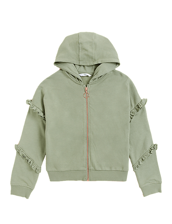 Cotton Rich Zip Hoodie (6 Yrs)