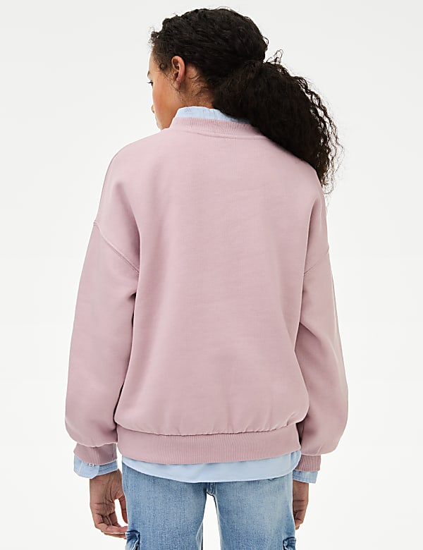 Cotton Rich California Slogan Sweatshirt (6-16 Yrs)