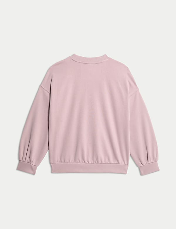 Cotton Rich California Slogan Sweatshirt (6-16 Yrs)