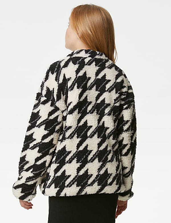 Borg Dogtooth Jacket (6-16 Yrs)