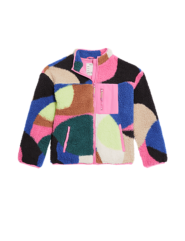 Borg Printed Jacket (6-16 Yrs)