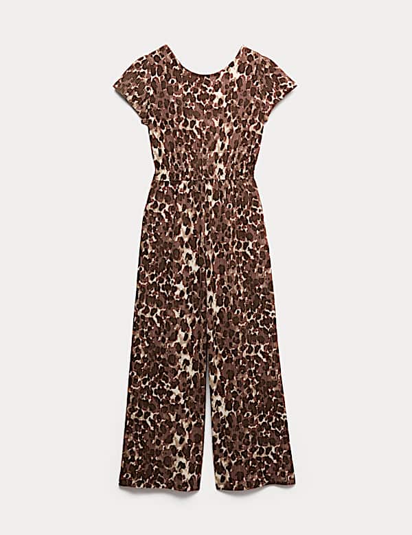 Animal Print Jumpsuit (6-16 Yrs) - FI