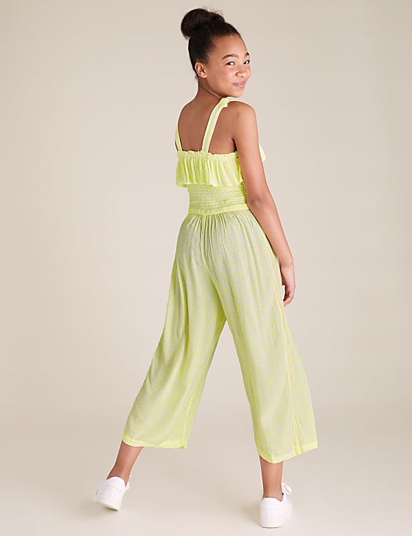 Printed Frill Jumpsuit (6-14 Yrs)
