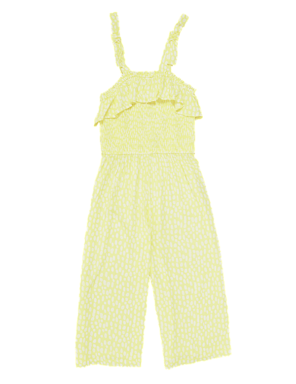 Printed Frill Jumpsuit (6-14 Yrs)